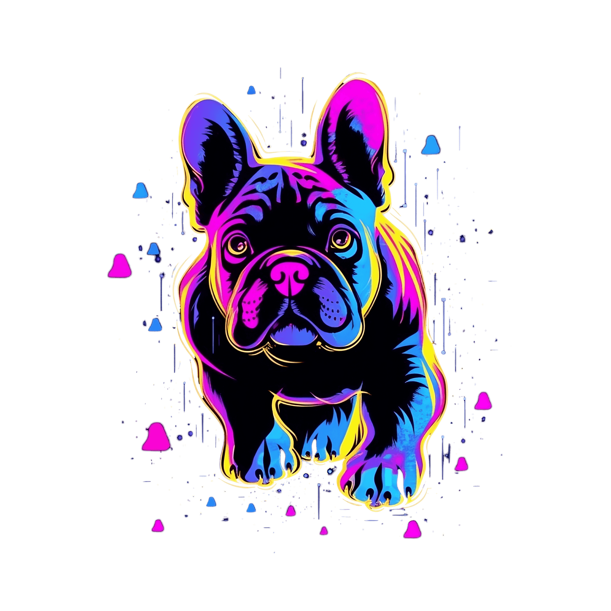 Zen Frenchie Yoga Pose-Unisex T-shirt - Frenchie Emporium