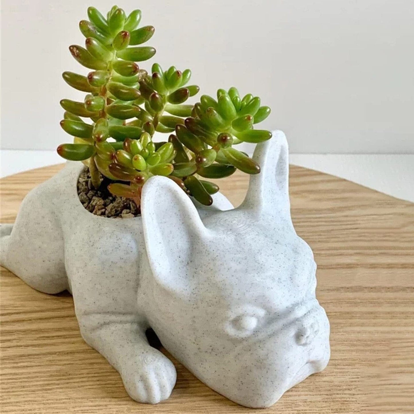 French Bulldog Mini Flower Pot Ornament Decor