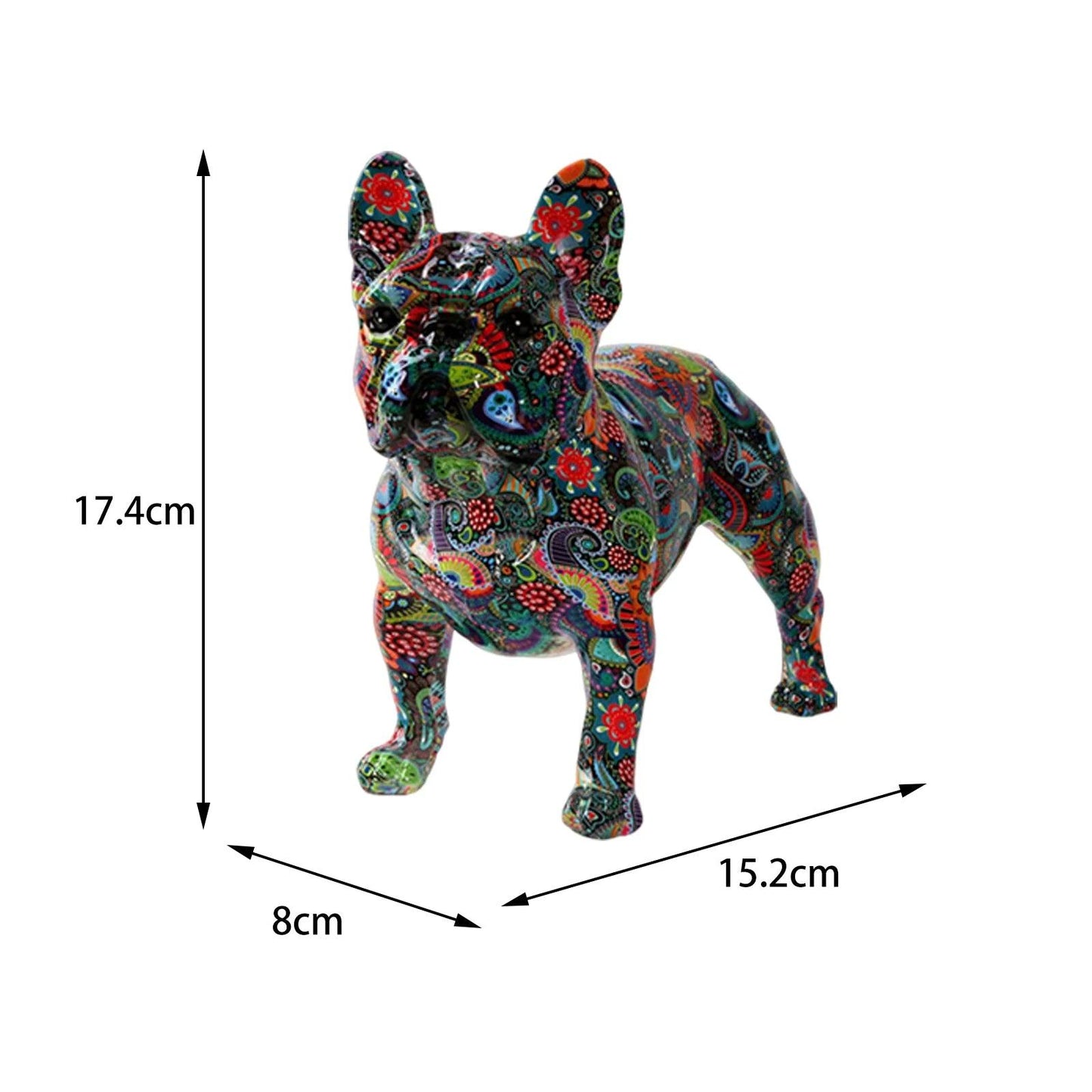 French Bulldog Graffiti Art Sculpture - Frenchie Emporium