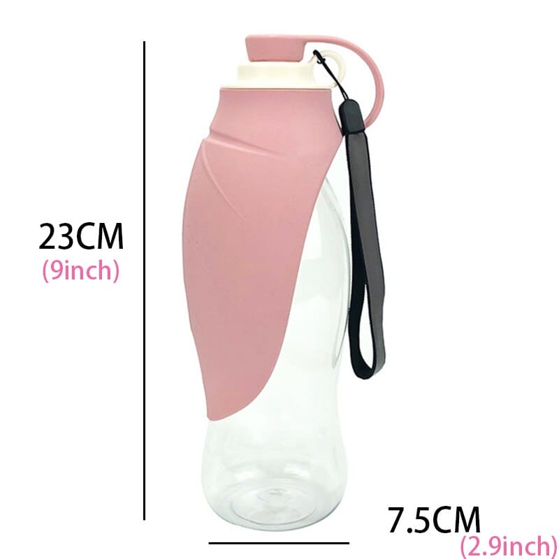 Frenchie Portable Water Bottle