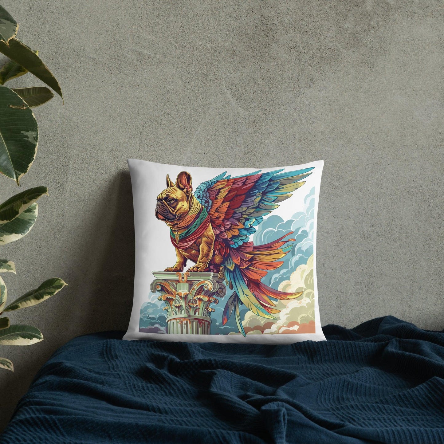 French Bulldog Griffin Pillow - Frenchie Emporium
