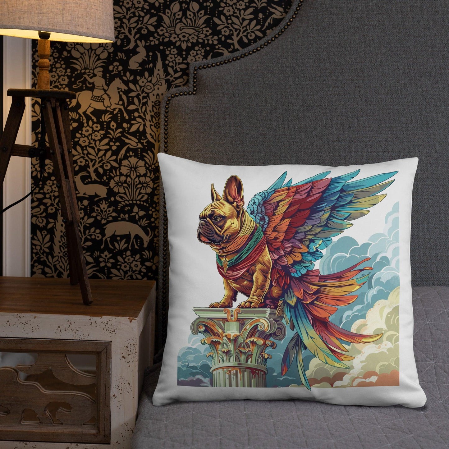 French Bulldog Griffin Pillow - Frenchie Emporium