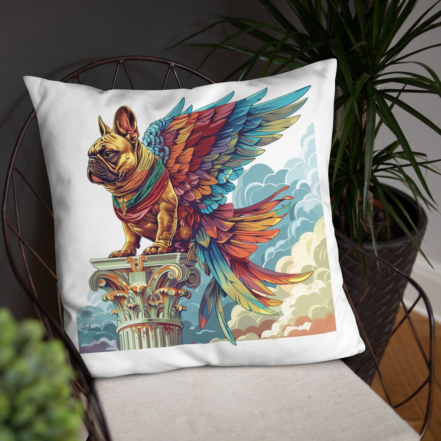 French Bulldog Griffin Pillow - Frenchie Emporium