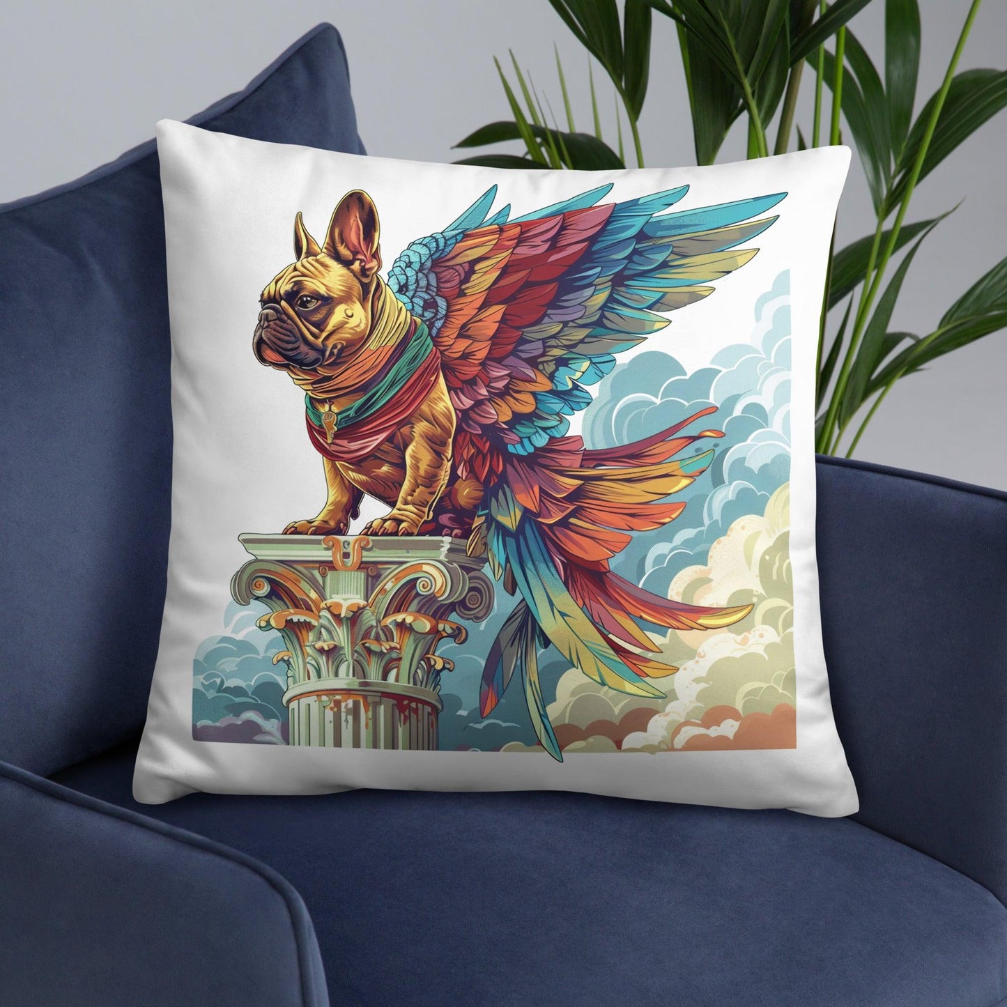 French Bulldog Griffin Pillow - Frenchie Emporium