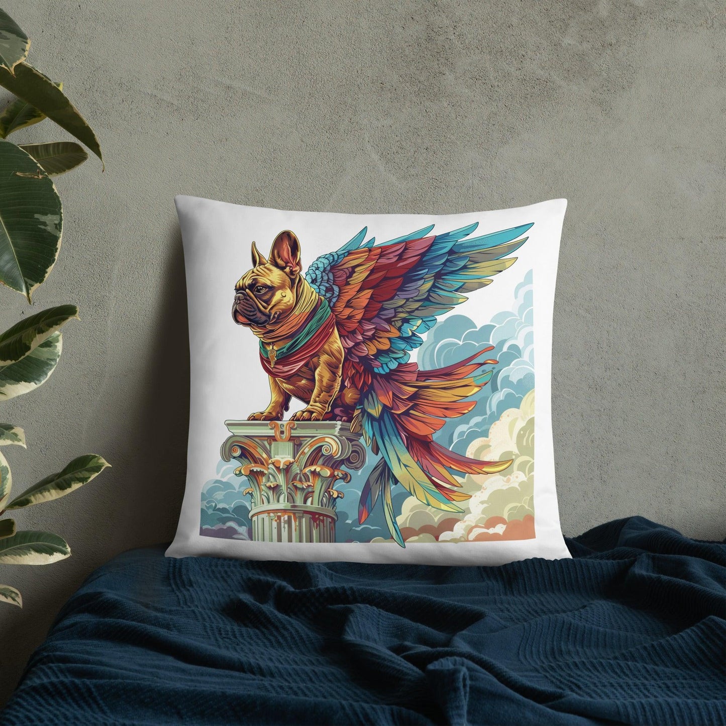 French Bulldog Griffin Pillow - Frenchie Emporium