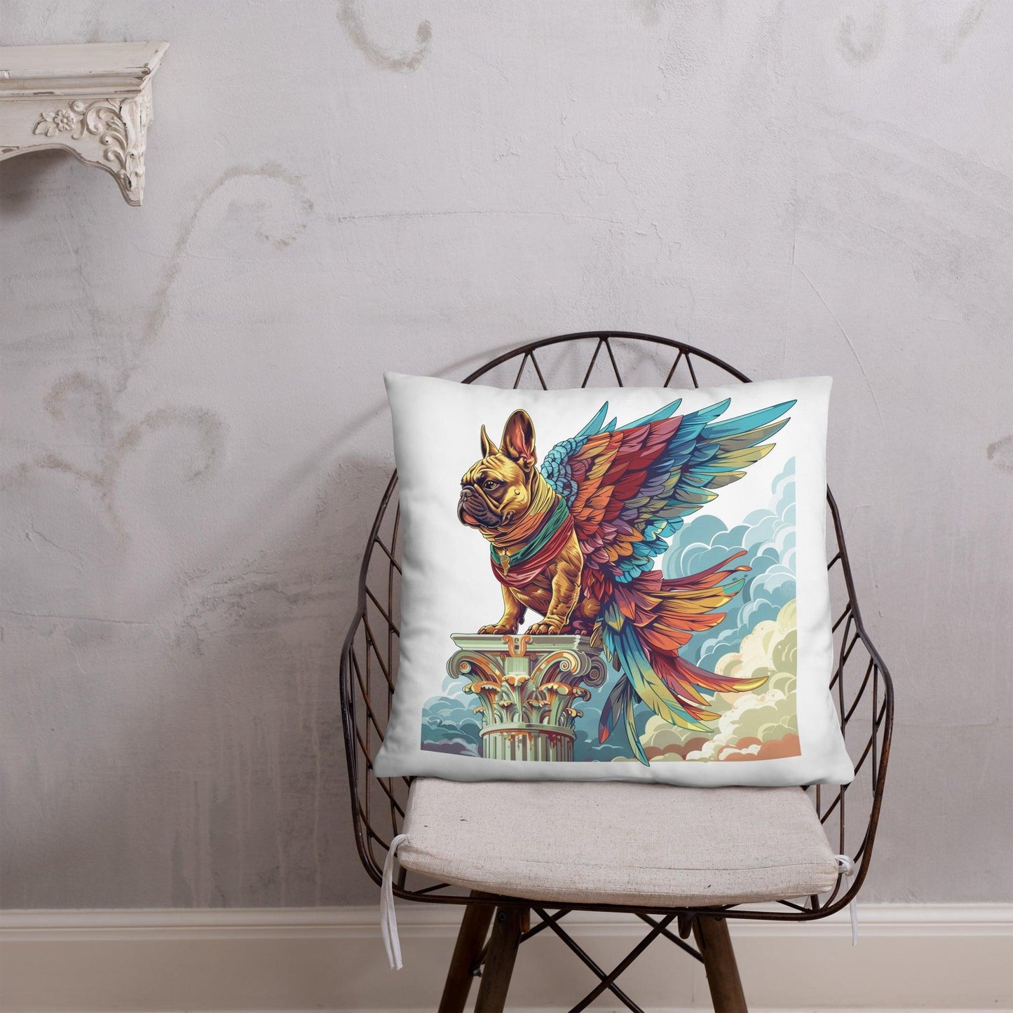 French Bulldog Griffin Pillow - Frenchie Emporium