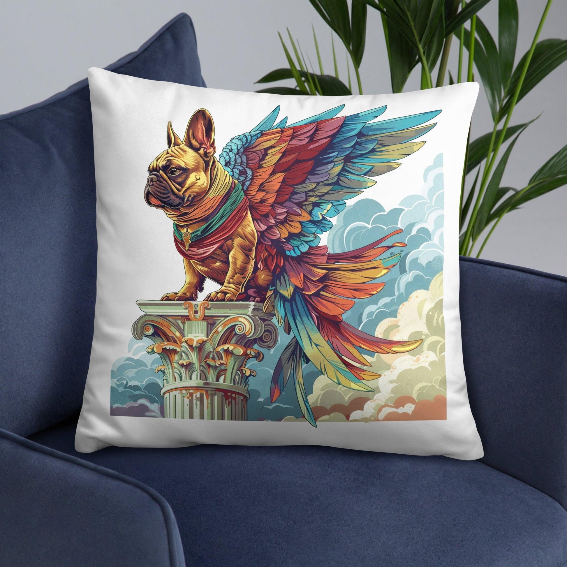 French Bulldog Griffin Pillow - Frenchie Emporium