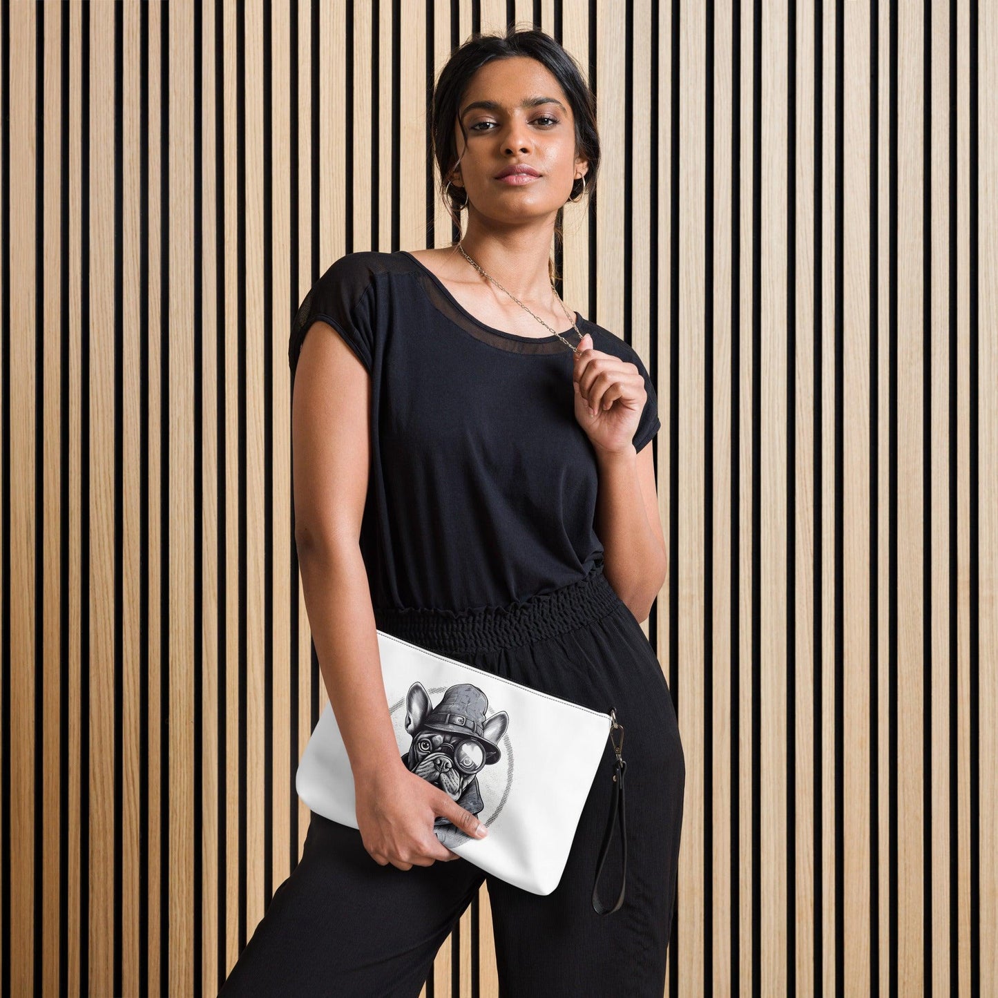 Frenchie Monocle Crossbody Bag - Frenchie Emporium