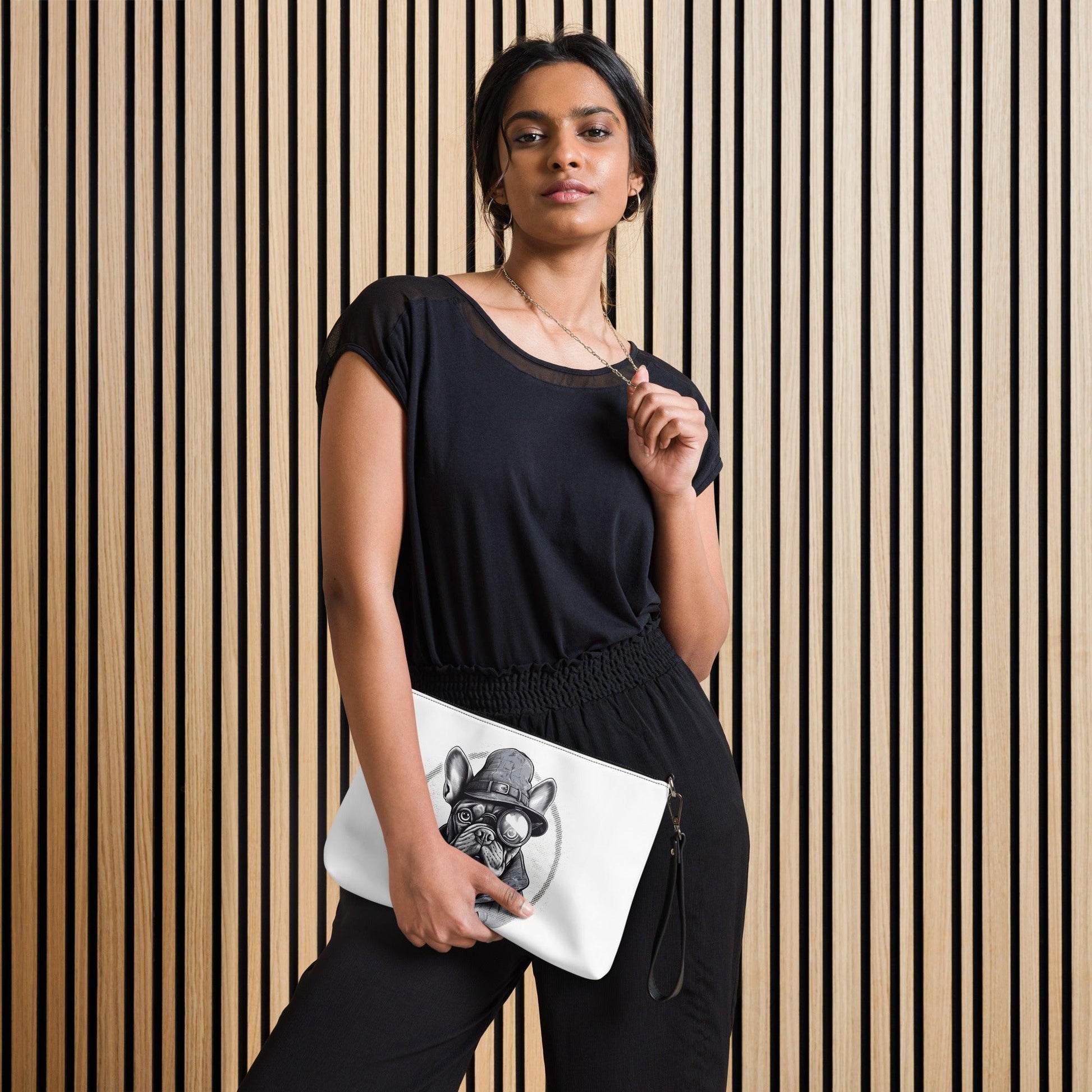 Frenchie Monocle Crossbody Bag - Frenchie Emporium