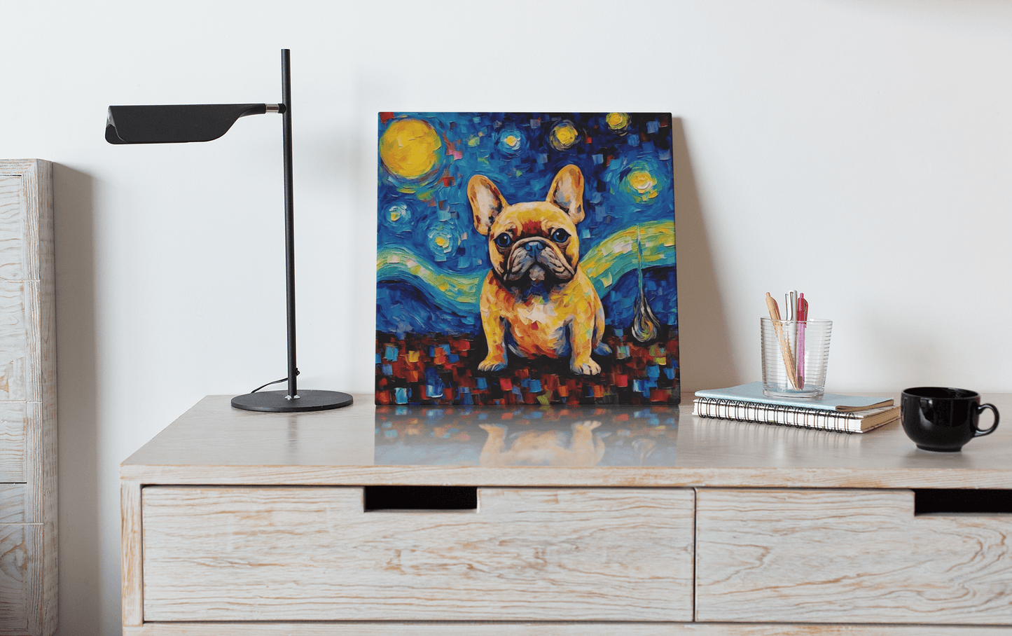 Frenchie Twilight Reverie - Canvas - Frenchie Emporium