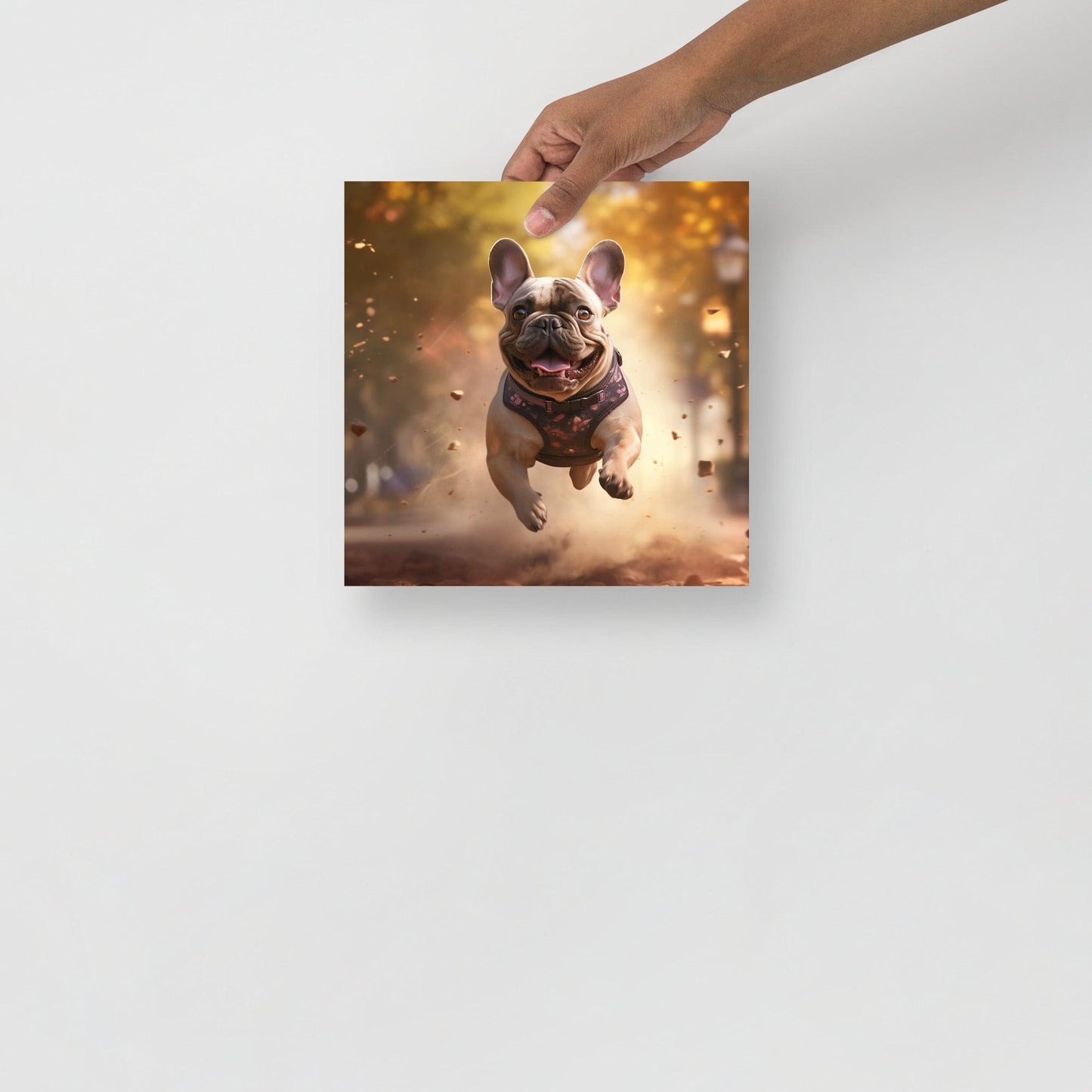Sprint Spirit - Frenchie Freedom Poster - Frenchie Emporium