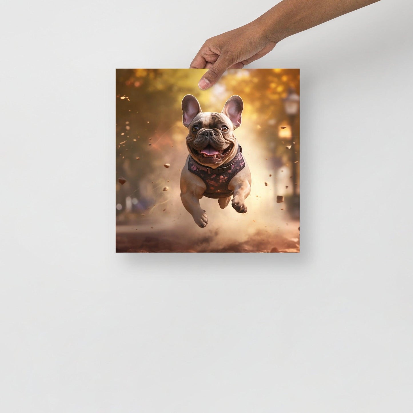 Sprint Spirit - Frenchie Freedom Poster - Frenchie Emporium