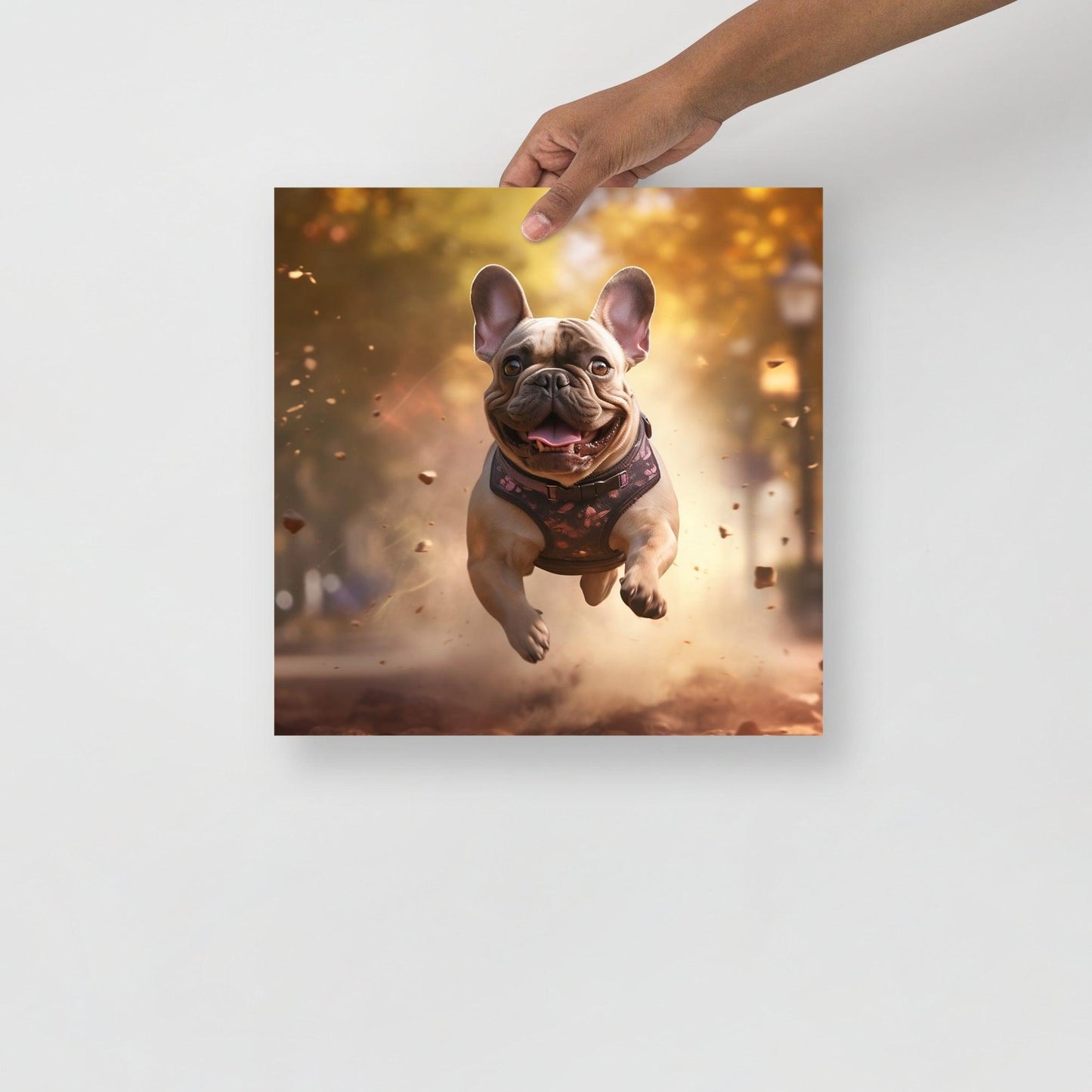 Sprint Spirit - Frenchie Freedom Poster - Frenchie Emporium