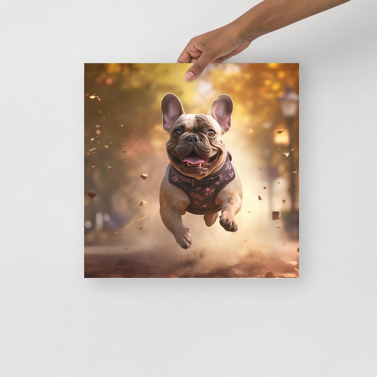 Sprint Spirit - Frenchie Freedom Poster - Frenchie Emporium