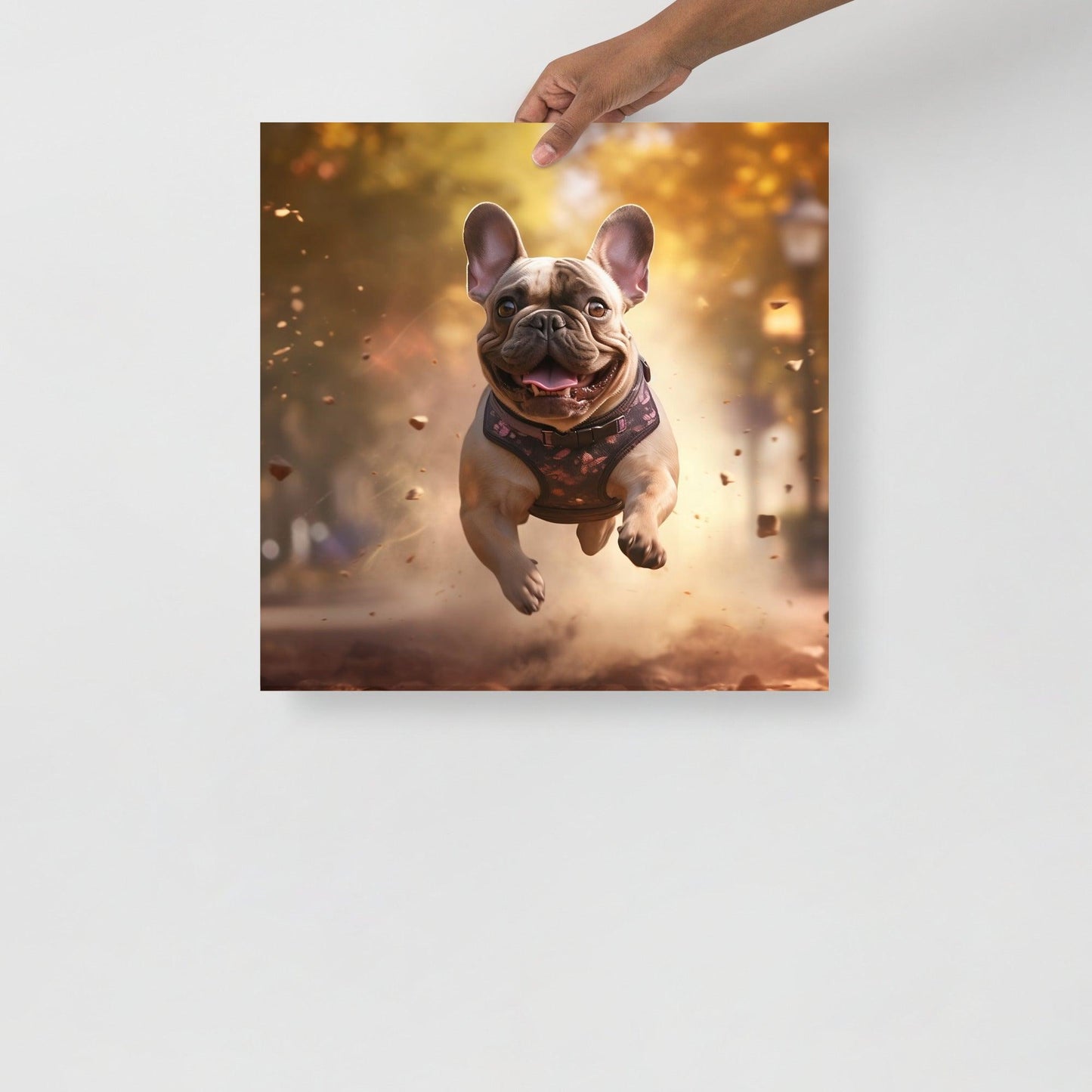 Sprint Spirit - Frenchie Freedom Poster - Frenchie Emporium