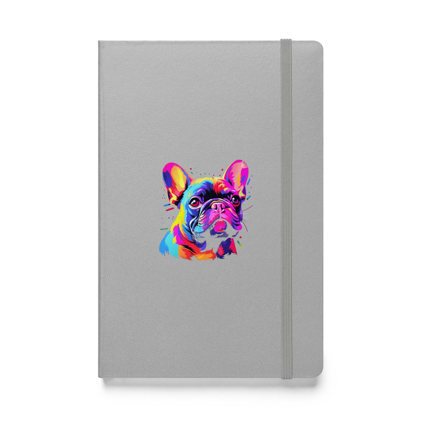 Hardcover bound notebook Frenchie