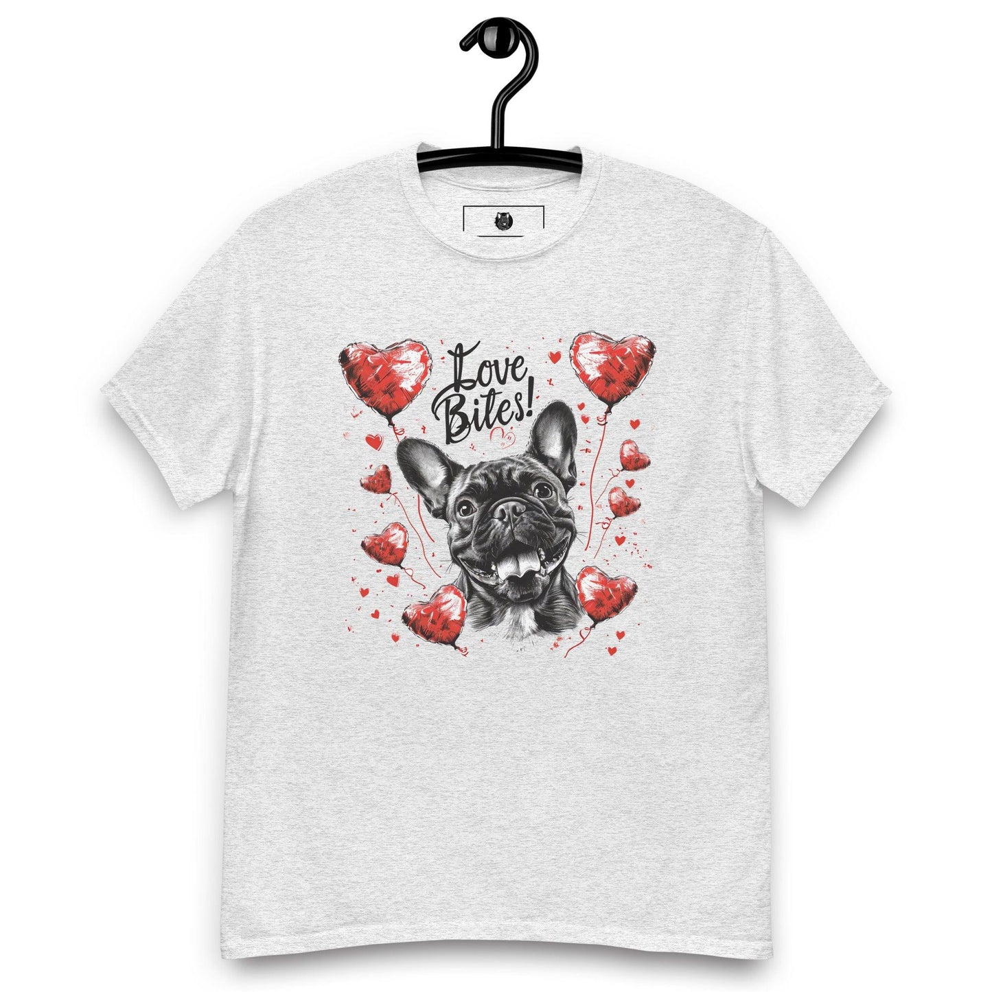 "Love Bites!" Frenchie - Unisex T-Shirt - Frenchie Emporium