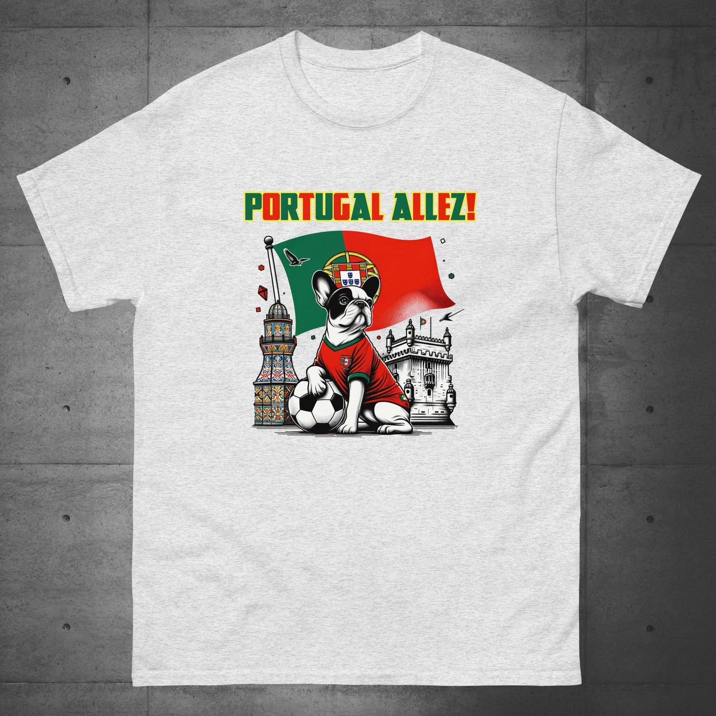 Frenchie Portugal Football Unisex T-Shirt - Frenchie Emporium