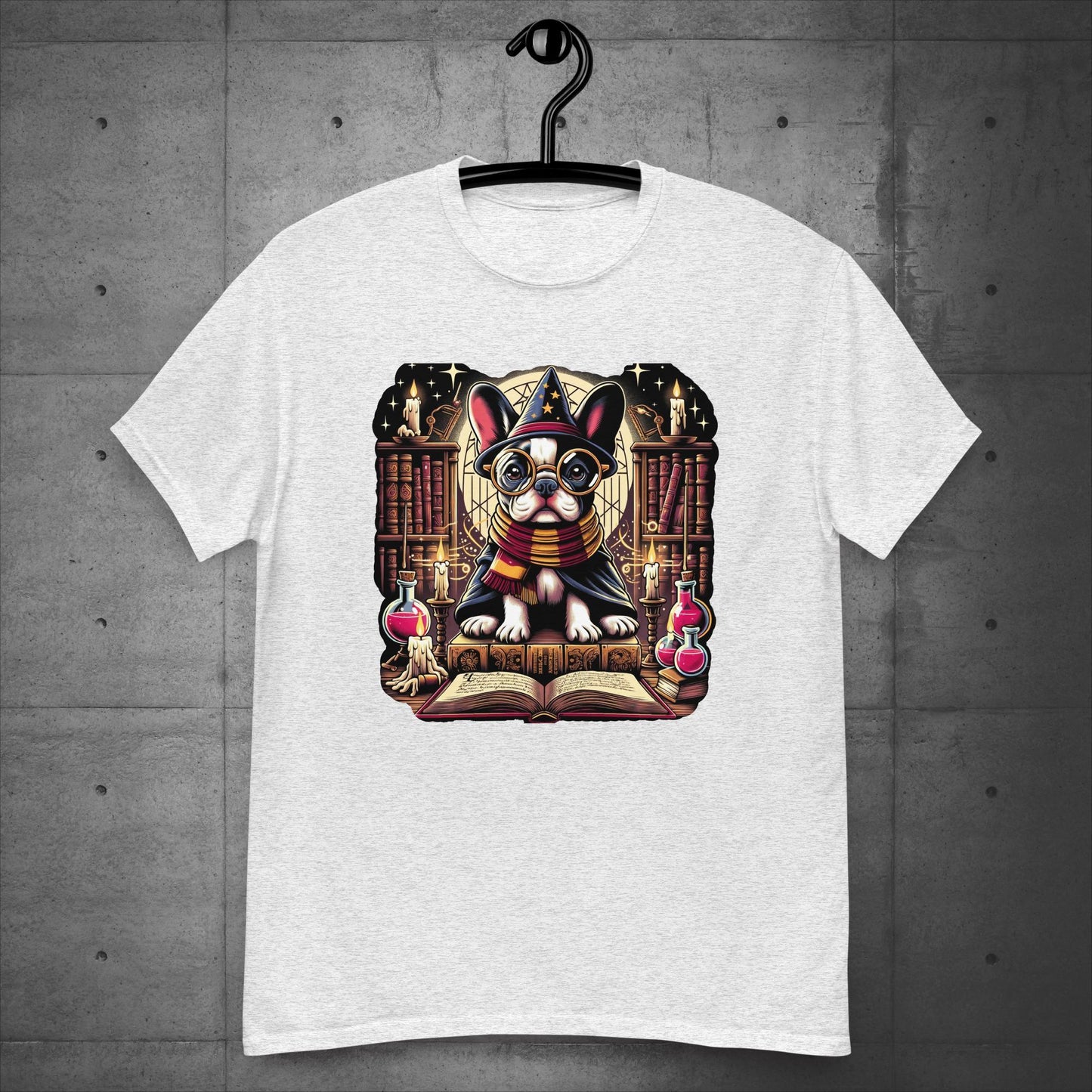 Unisex "Frenchie Wizard's Apprentice" T-Shirt - Frenchie Emporium