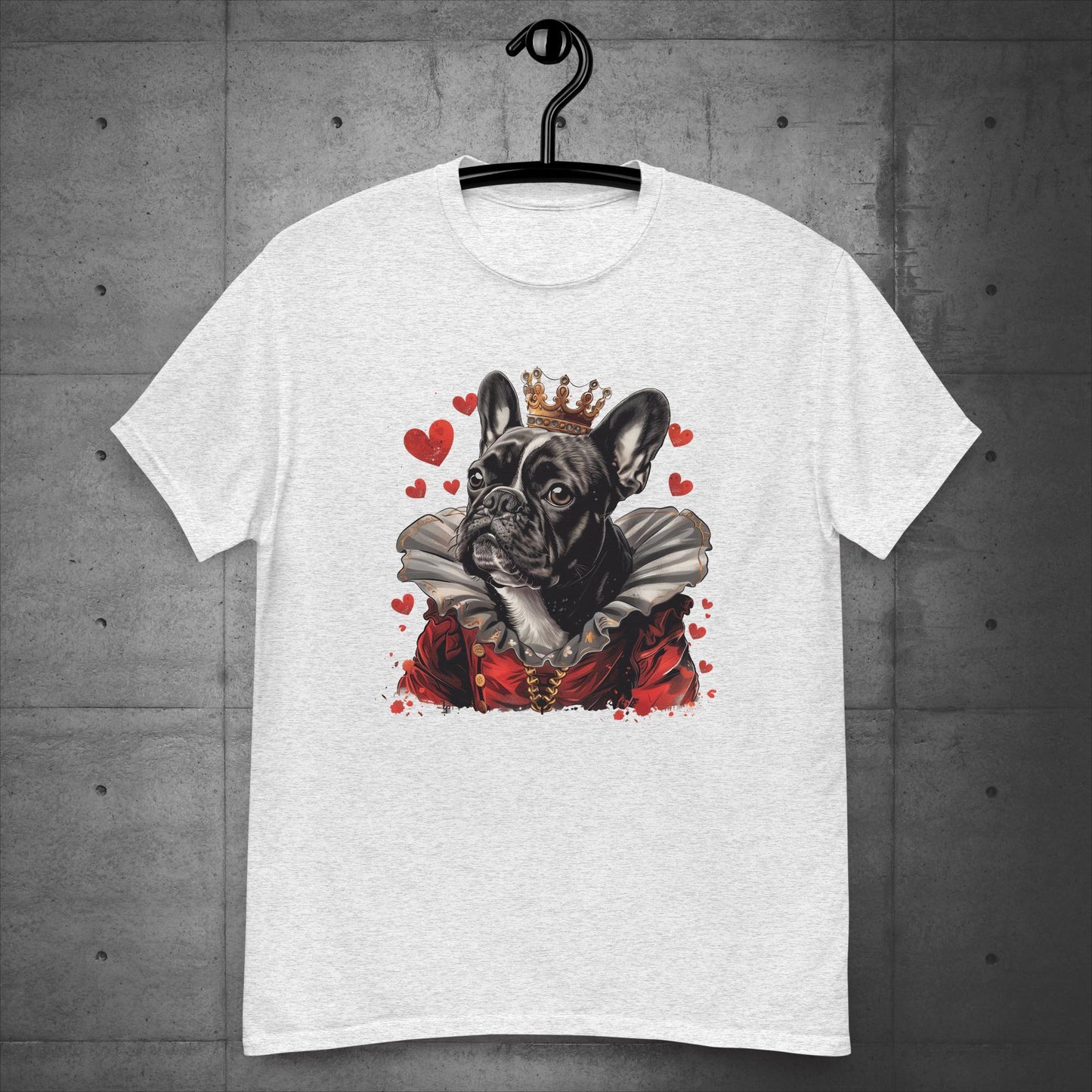 Alice in Wonderland Queen of Hearts Frenchie - Unisex T-Shirt - Frenchie Emporium