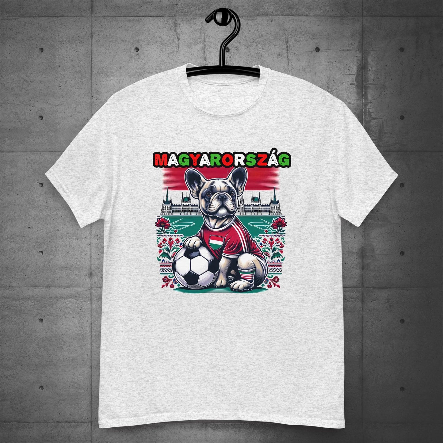 Frenchie Magyarország Football Fan - Unisex T-Shirt - Frenchie Emporium