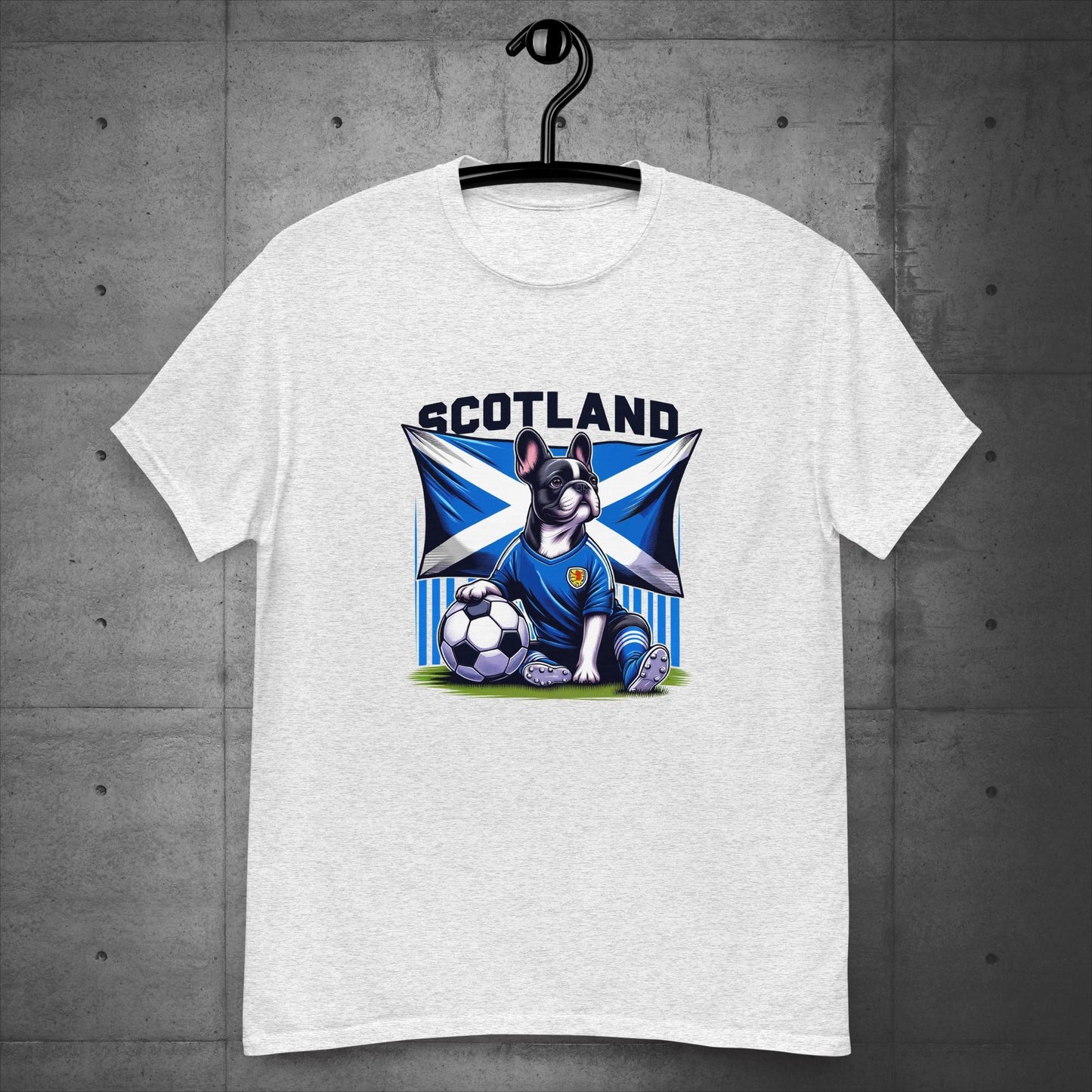 Frenchie Scotland Football Fan - Unisex T-Shirt - Frenchie Emporium