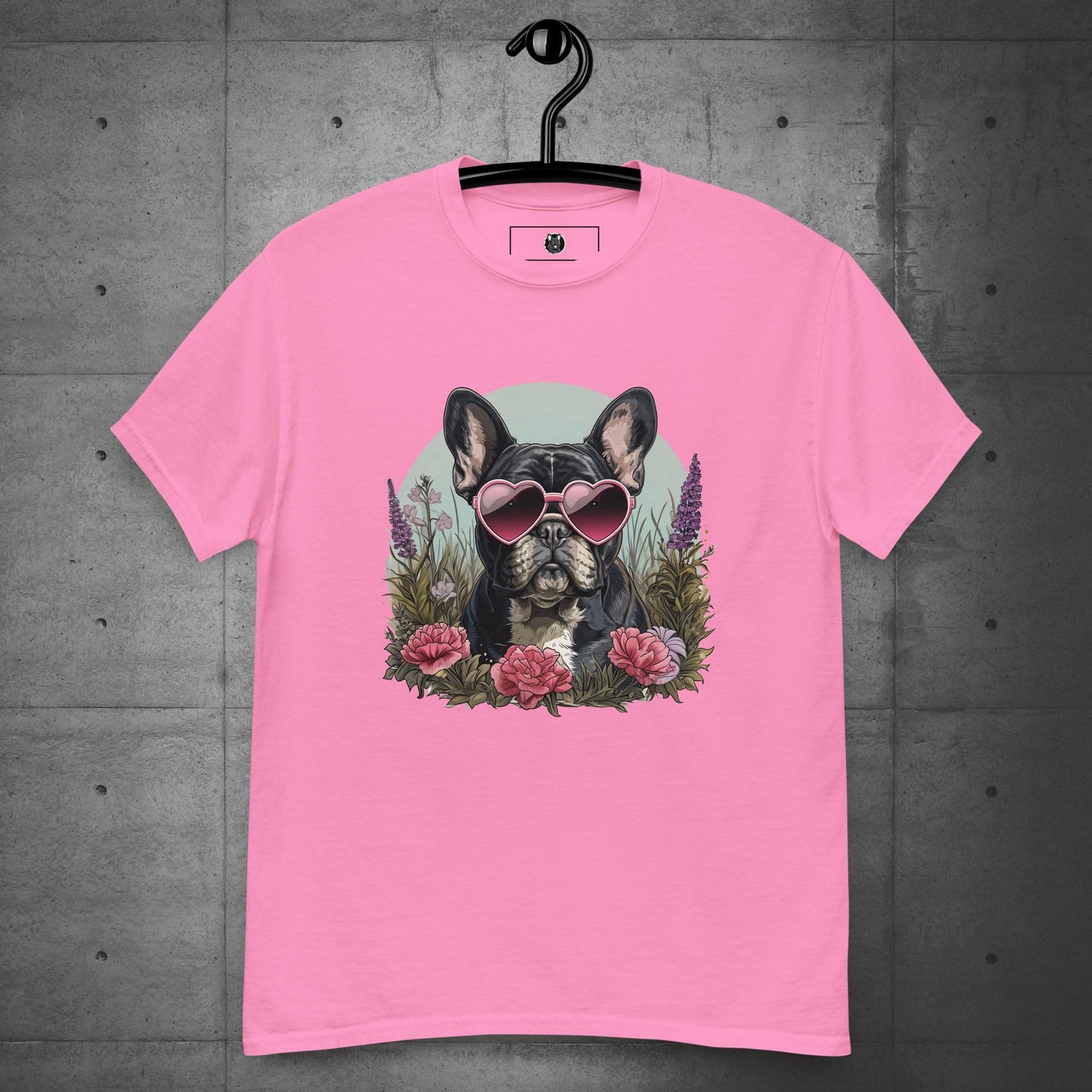 Frenchie Floral Bliss-Unisex T-shirt - Frenchie Emporium