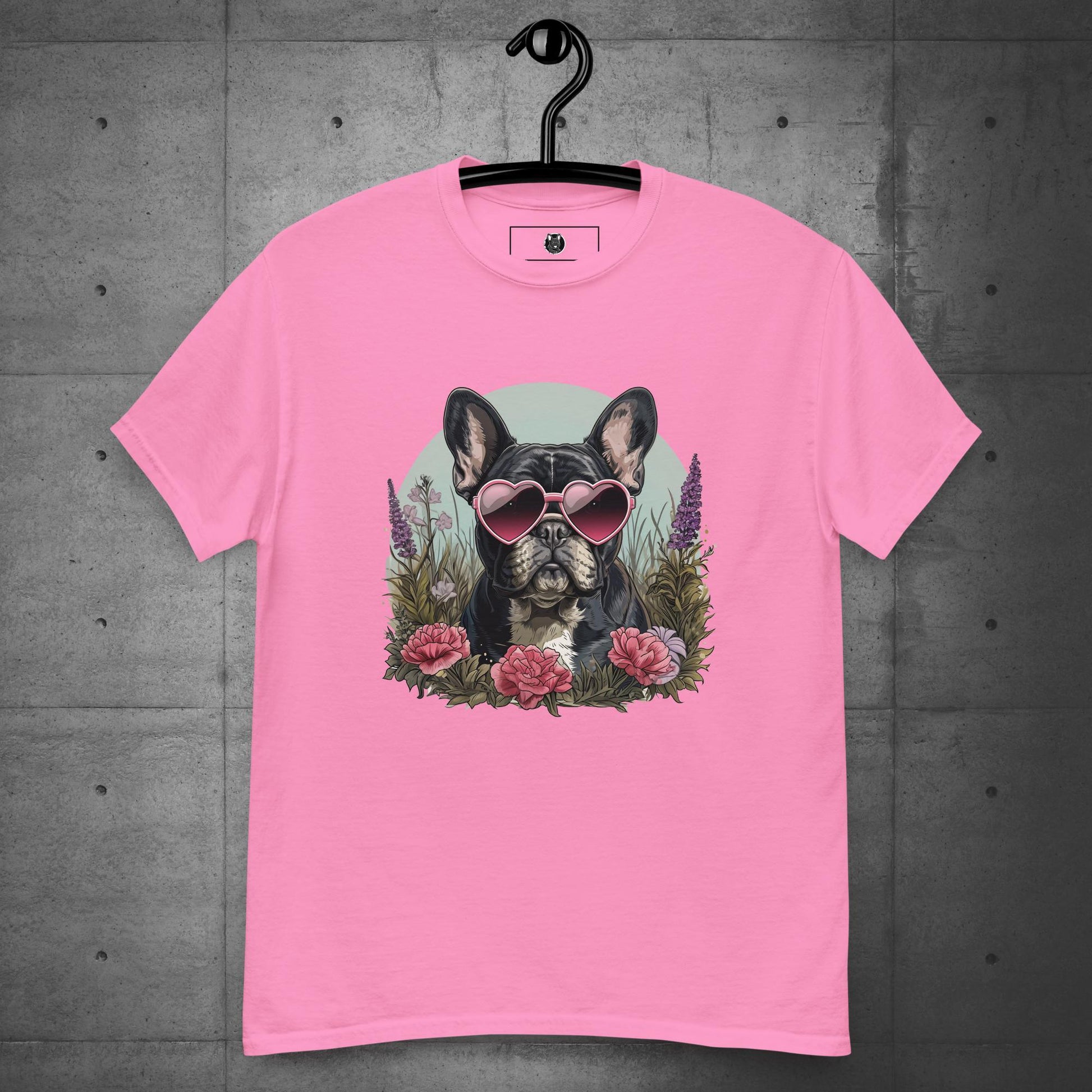 Frenchie Floral Bliss-Unisex T-shirt - Frenchie Emporium
