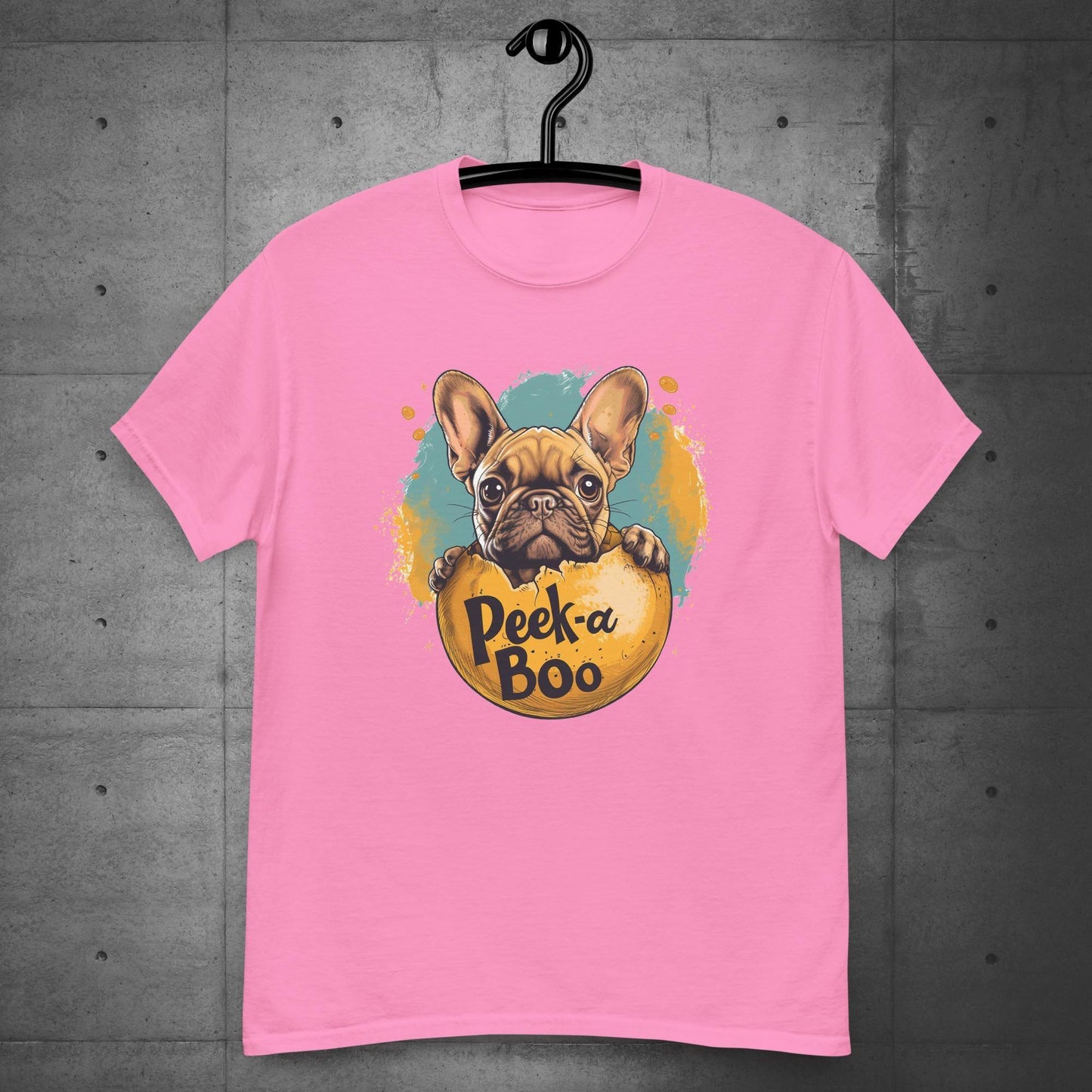Peek-a-Boo Frenchie - Unisex T-Shirt - Frenchie Emporium