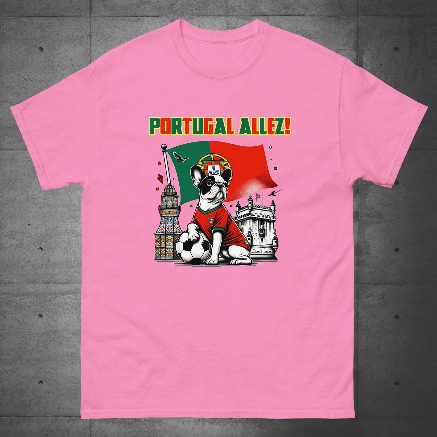 Frenchie Portugal Football Unisex T-Shirt - Frenchie Emporium
