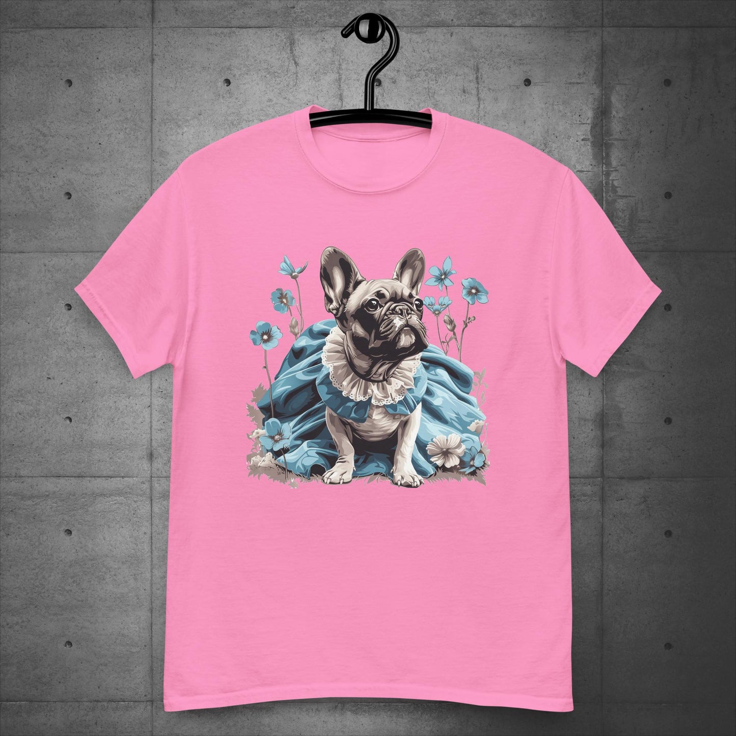 French Bulldog Alice in Wonderland Frenchie - Unisex T-Shirt