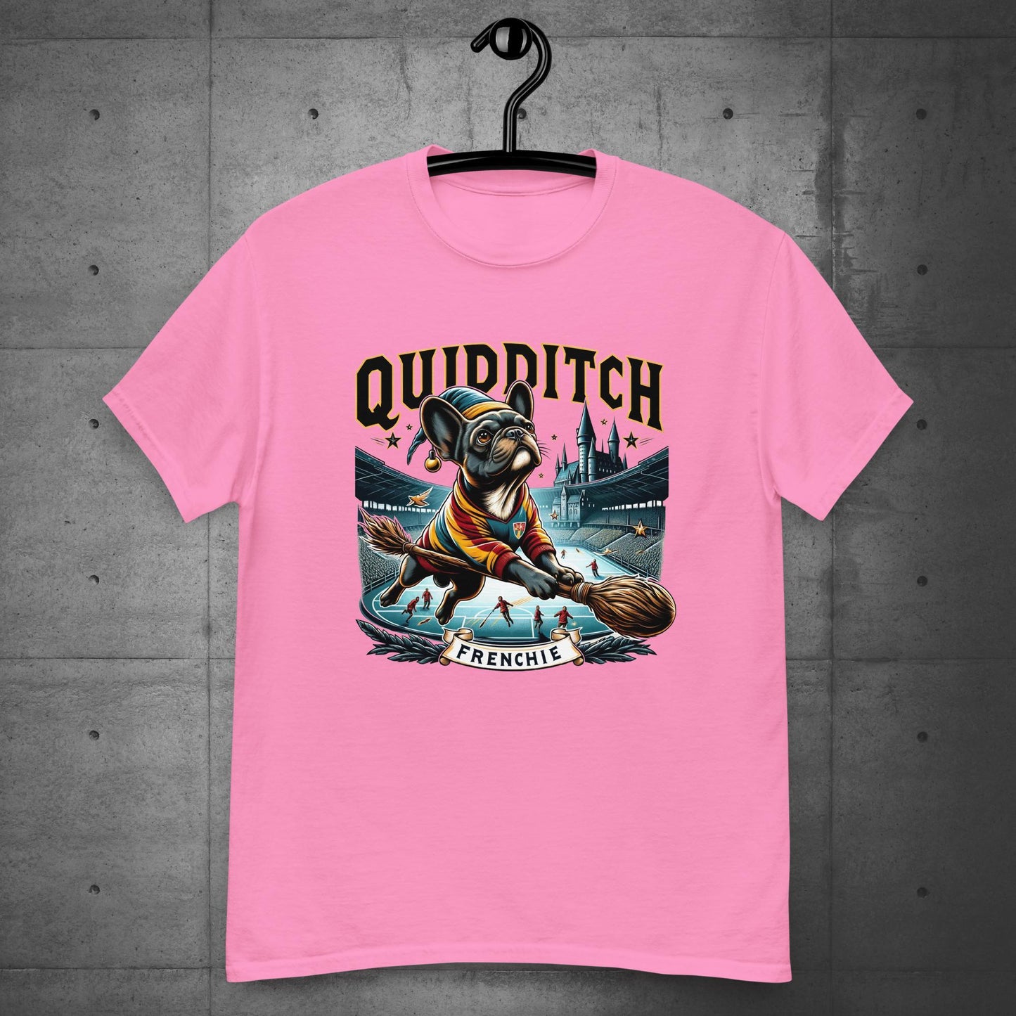 Unisex "Quidditch Frenchie" T-Shirt - Frenchie Emporium