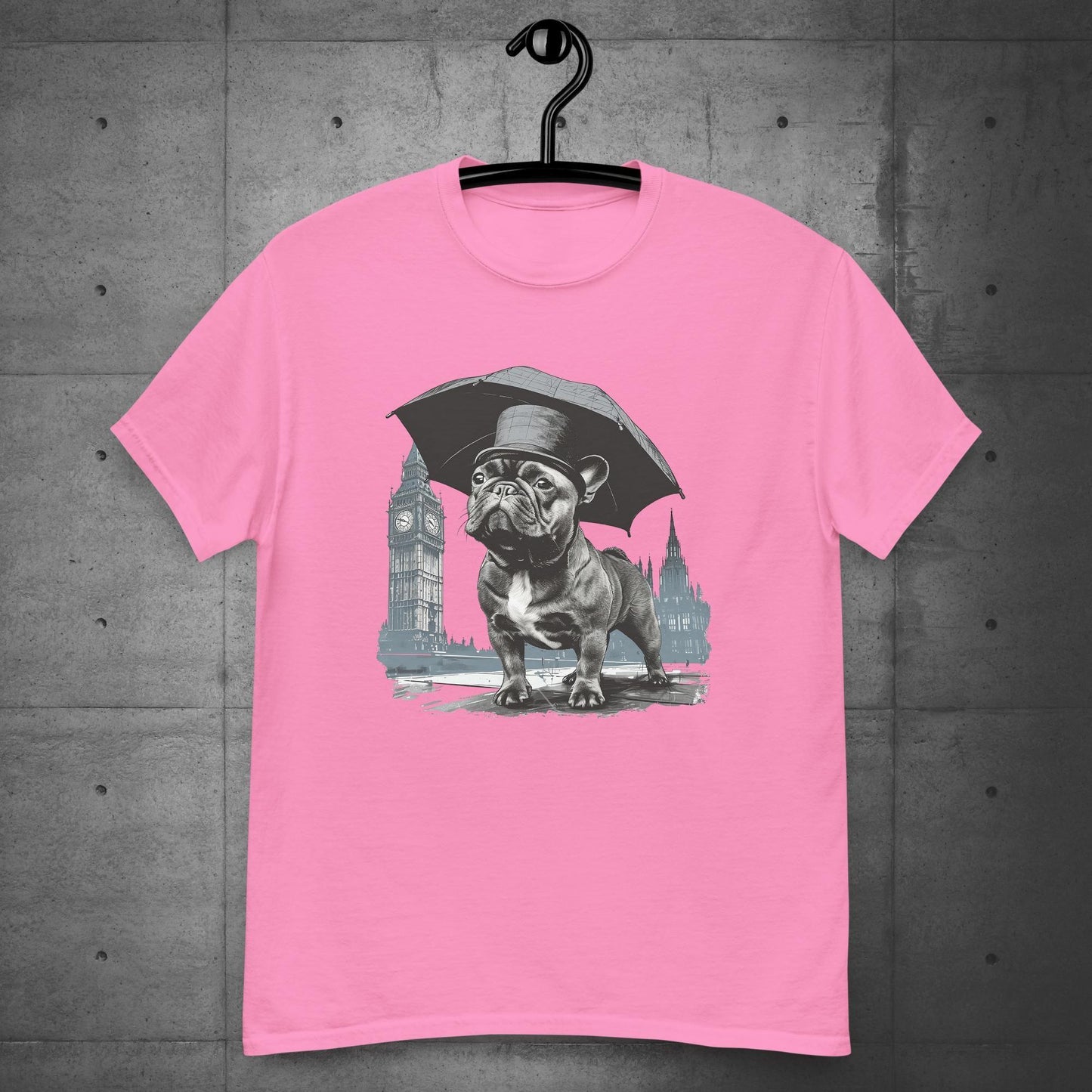 Paw-sitivly British Frenchie - Unisex T-Shirt - Frenchie Emporium