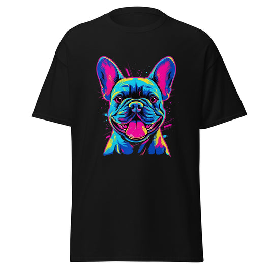 Frenchie Sassy Neon Styled T-shirt