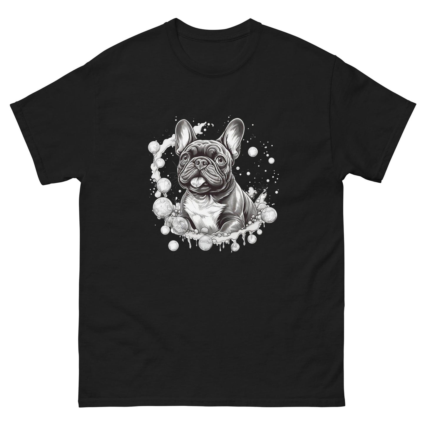 Bubbles French Bulldog - Unisex T-Shirt - Frenchie Emporium