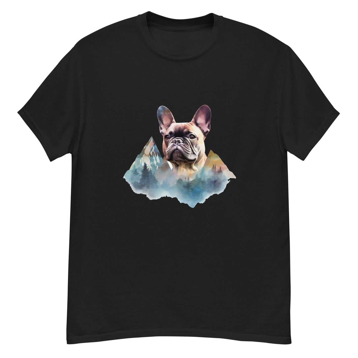 Peaks and Paws French Bulldog - Unisex T-Shirt - Frenchie Emporium