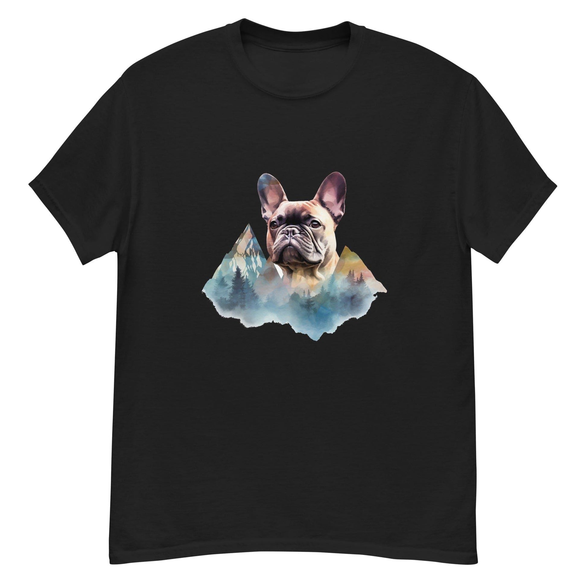 Peaks and Paws French Bulldog - Unisex T-Shirt - Frenchie Emporium