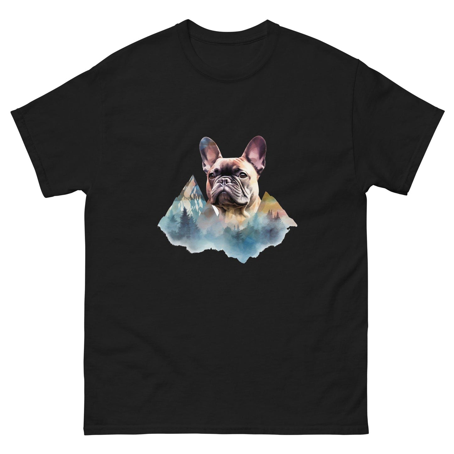 Peaks and Paws French Bulldog - Unisex T-Shirt - Frenchie Emporium