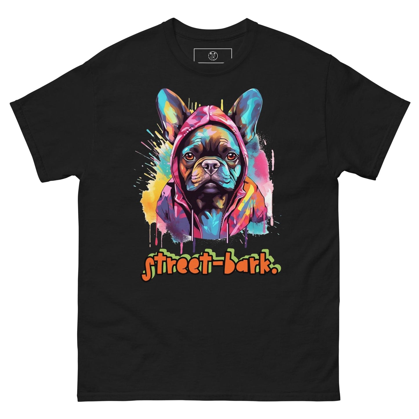 Street Bark Graffiti French Bulldog Unisex T-Shirt - Frenchie Emporium