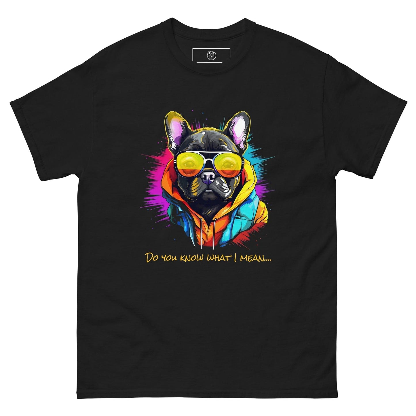 French "Mancunian" Bulldog - Unisex t-shirt - Frenchie Emporium
