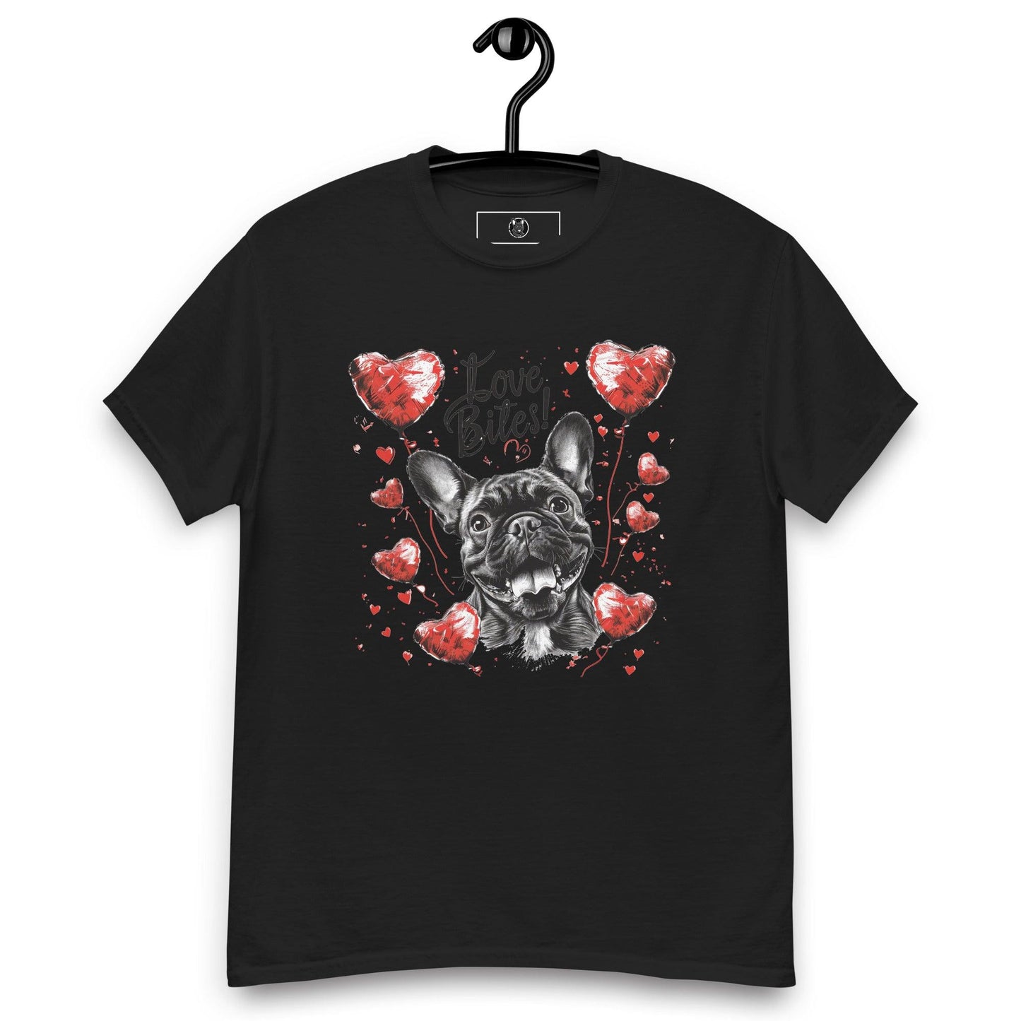 "Love Bites!" Frenchie - Unisex T-Shirt - Frenchie Emporium