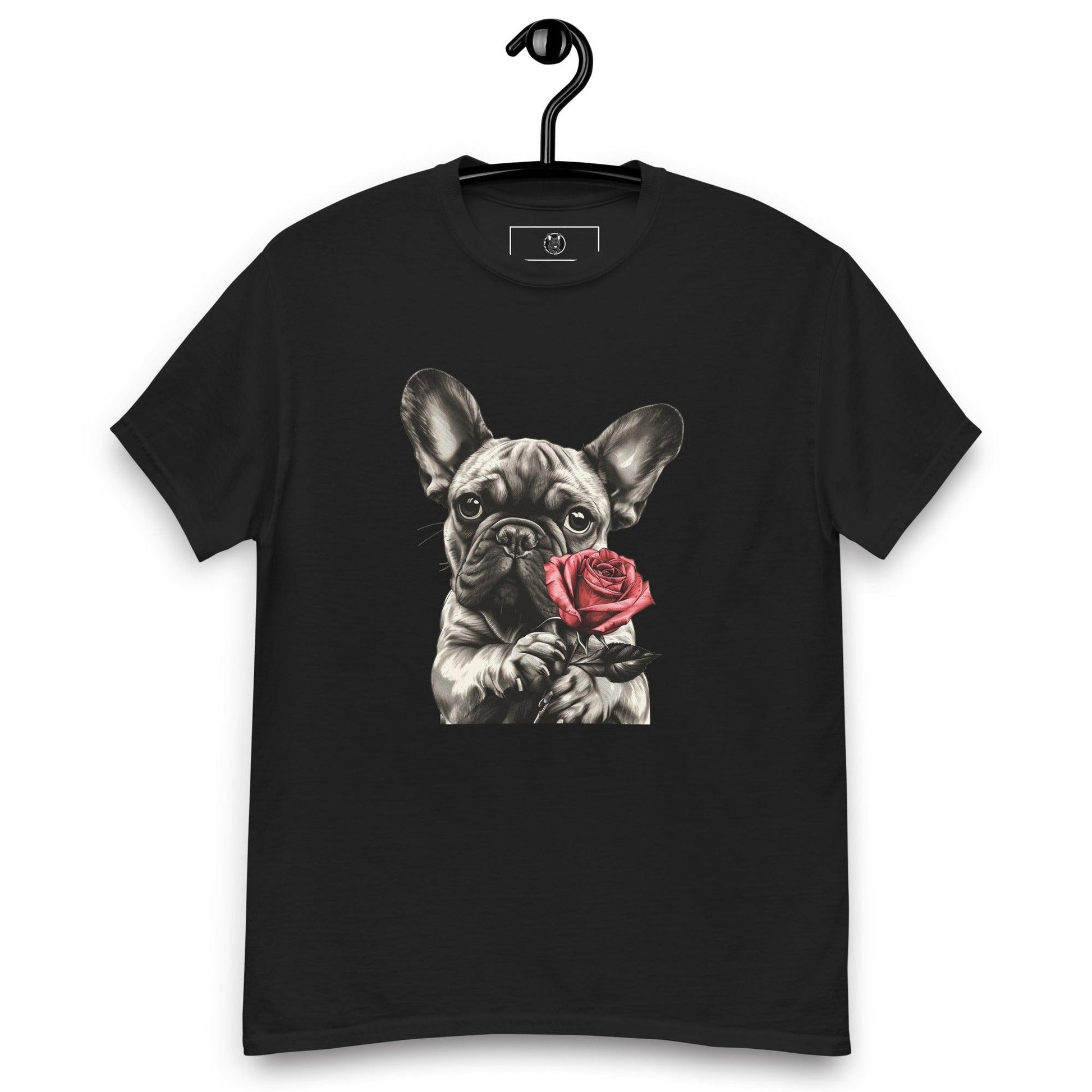 "Rose Embrace" Unisex T-Shirt - Frenchie Emporium