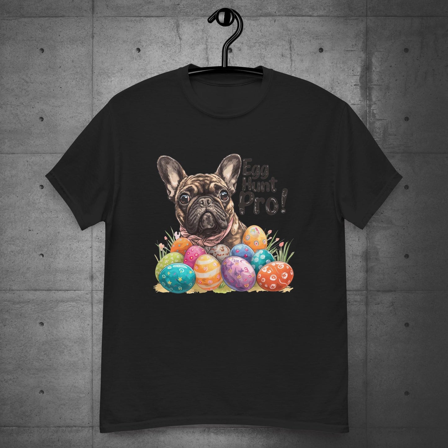 "Egg Hunt Pro!" French Bulldog - Unisex T-shirt - Frenchie Emporium