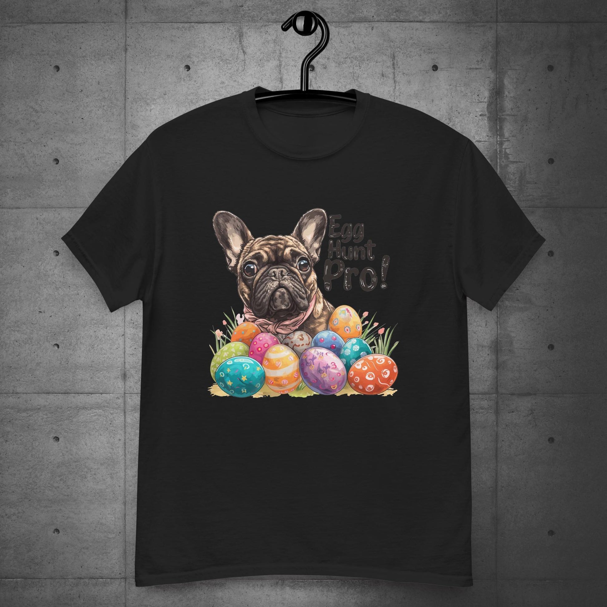 "Egg Hunt Pro!" French Bulldog - Unisex T-shirt - Frenchie Emporium