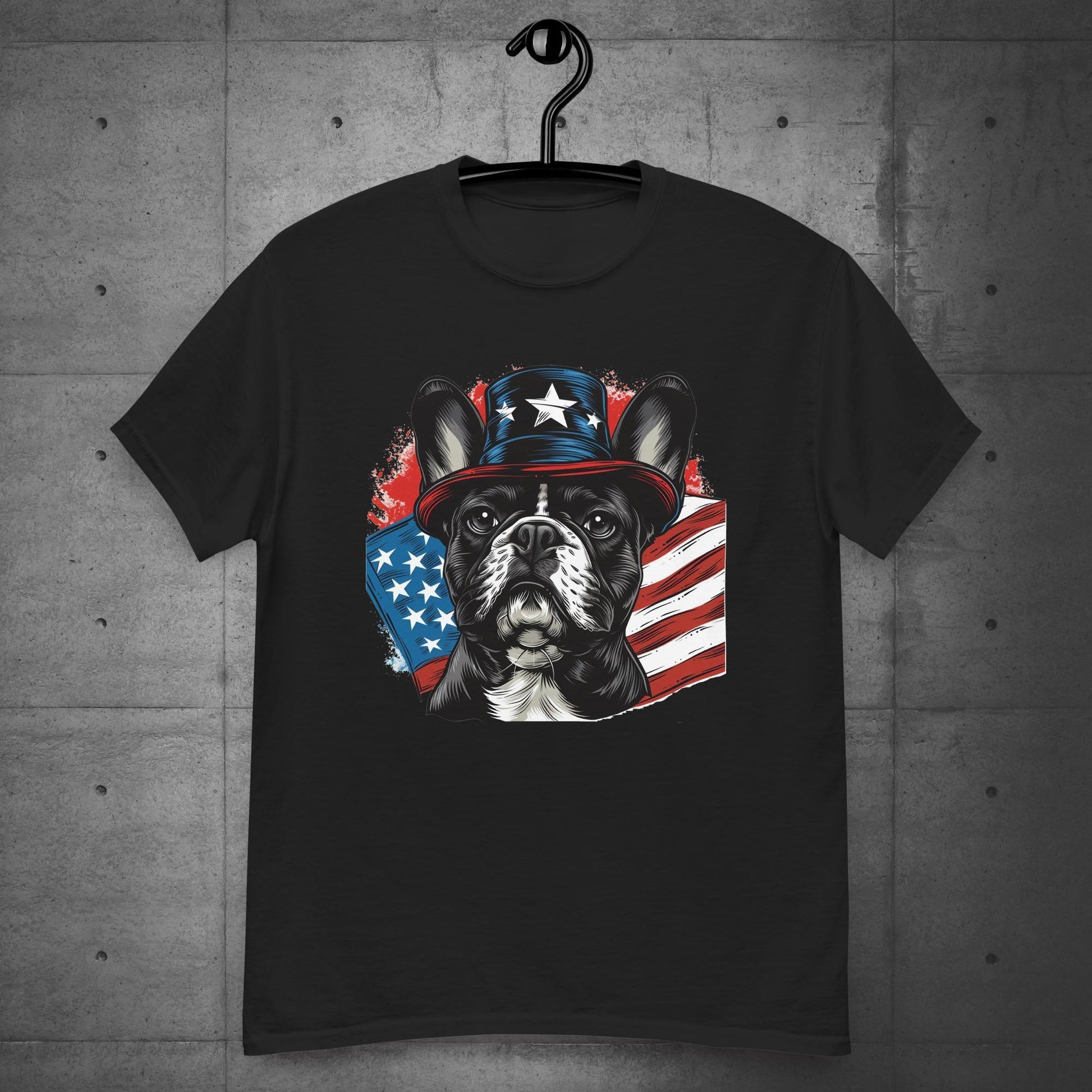 French Bulldog Patriot Unisex T-shirt - Frenchie Emporium