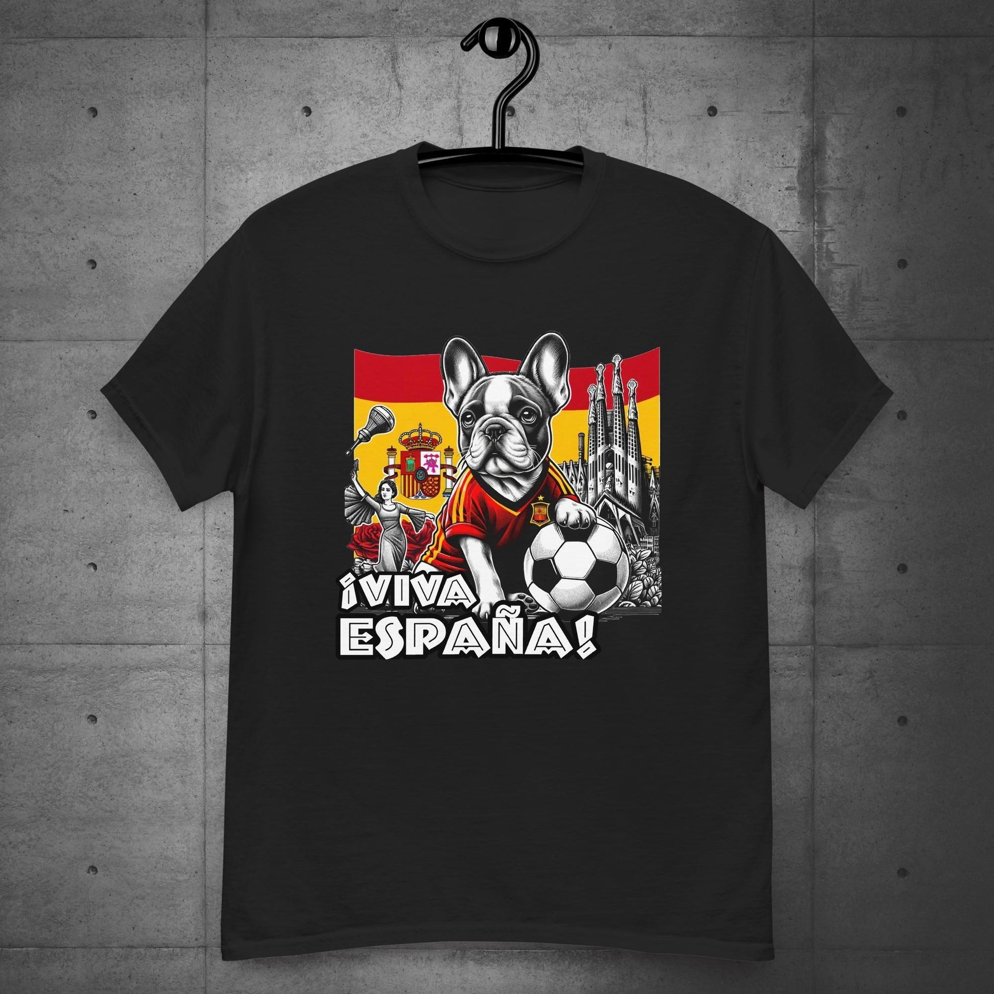 Frenchie Spanish Futbolista Unisex T-Shirt - Frenchie Emporium