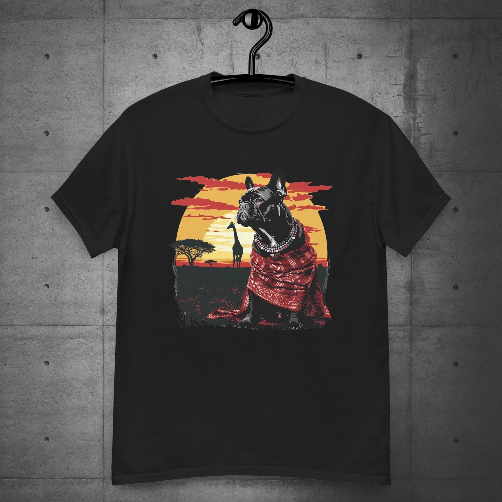 Authentic Serengeti Frenchie - Unisex T-Shirt - Frenchie Emporium