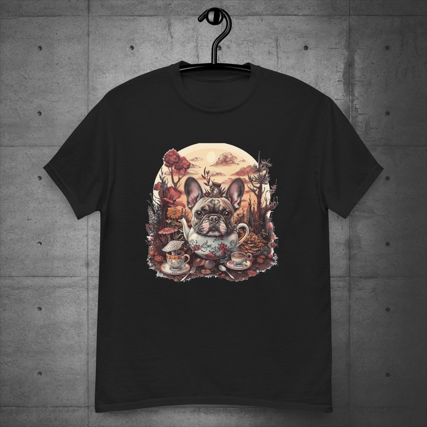 Tea Party Frenchie - Unisex T-Shirt - Frenchie Emporium