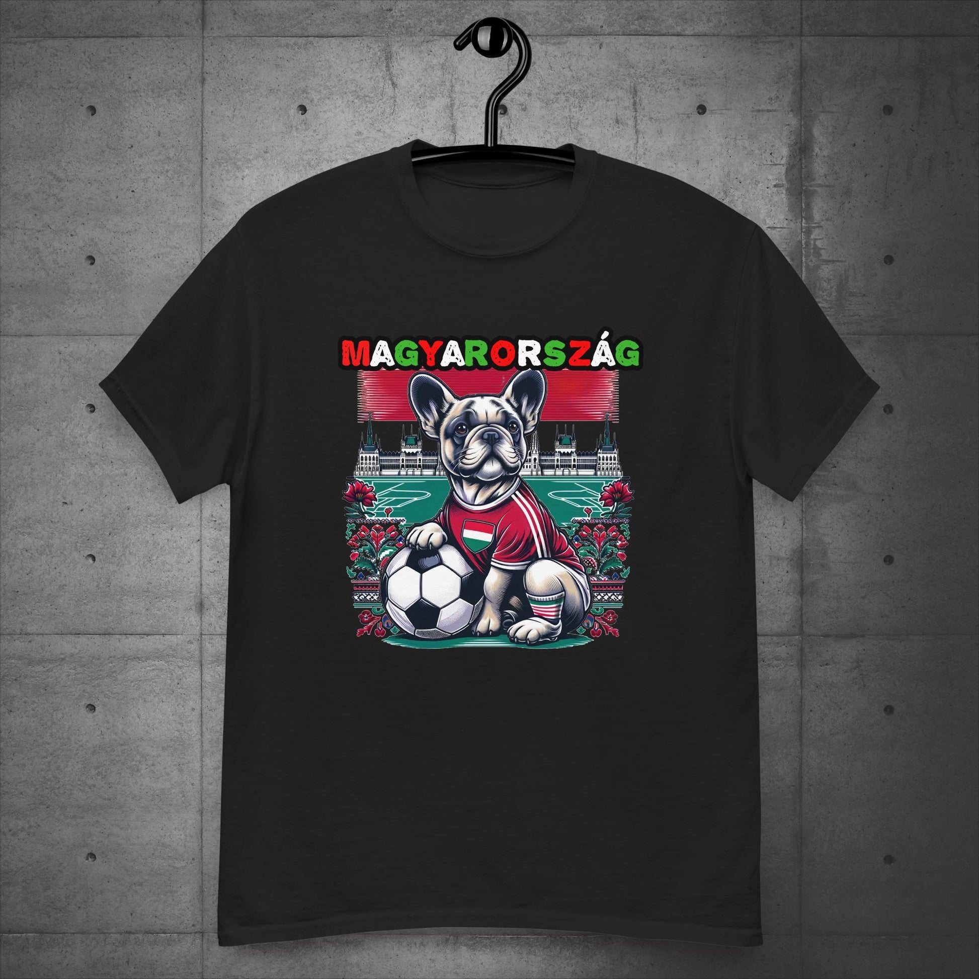 Frenchie Magyarország Football Fan - Unisex T-Shirt - Frenchie Emporium