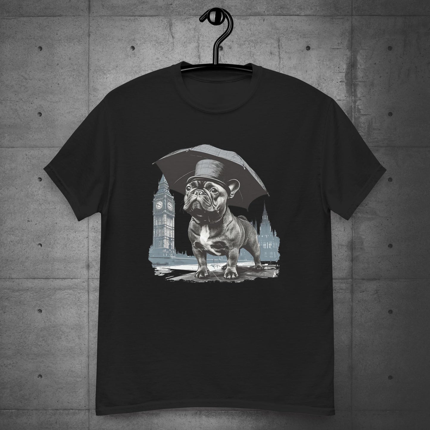 Paw-sitivly British Frenchie - Unisex T-Shirt - Frenchie Emporium